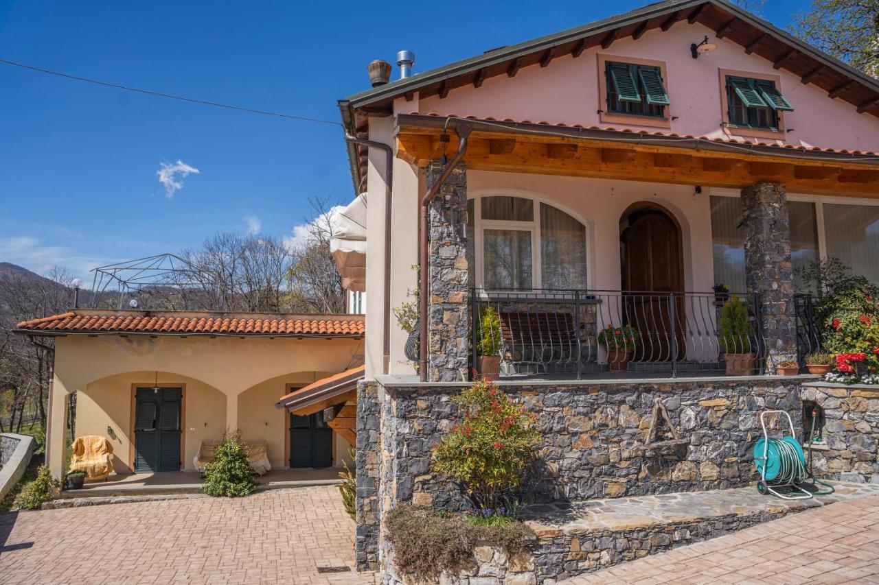 028 - Agriturismo "Il Boschetto" Con Piscina, Pace E Natura - Camera Familiare Cavizzano Dış mekan fotoğraf
