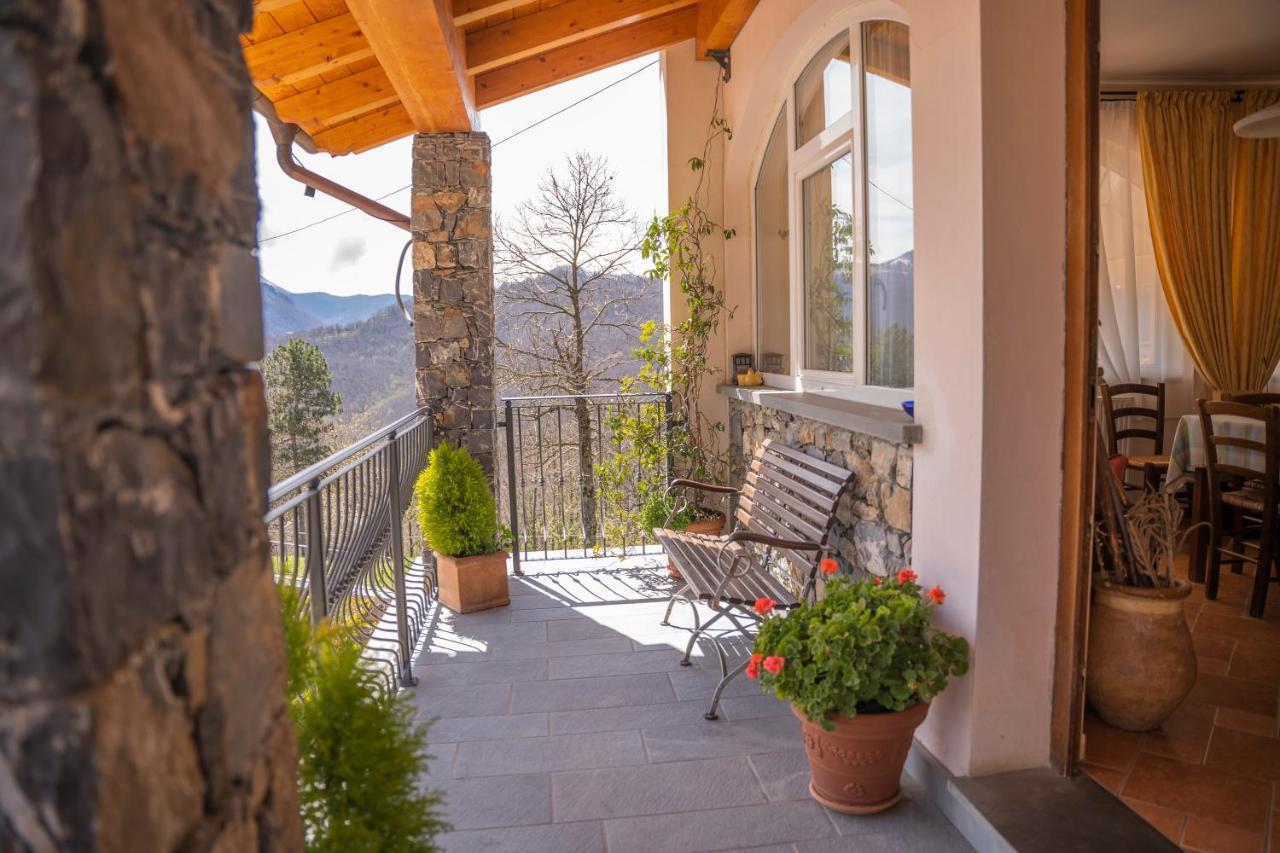 028 - Agriturismo "Il Boschetto" Con Piscina, Pace E Natura - Camera Familiare Cavizzano Dış mekan fotoğraf