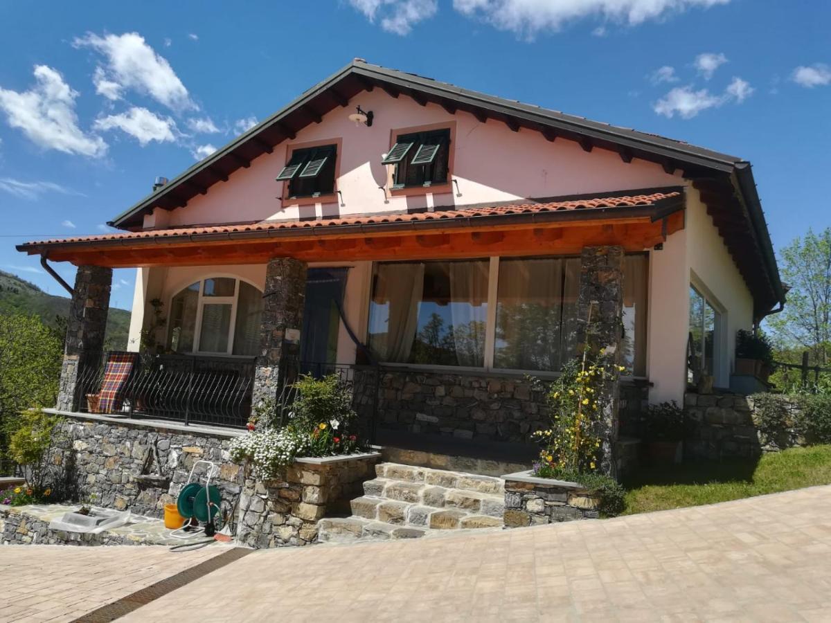 028 - Agriturismo "Il Boschetto" Con Piscina, Pace E Natura - Camera Familiare Cavizzano Dış mekan fotoğraf