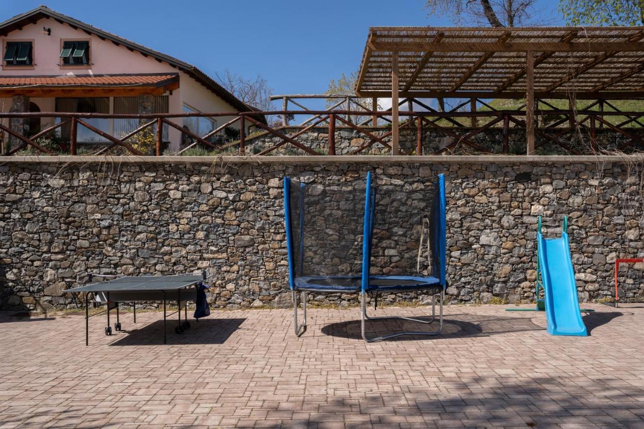 028 - Agriturismo "Il Boschetto" Con Piscina, Pace E Natura - Camera Familiare Cavizzano Dış mekan fotoğraf