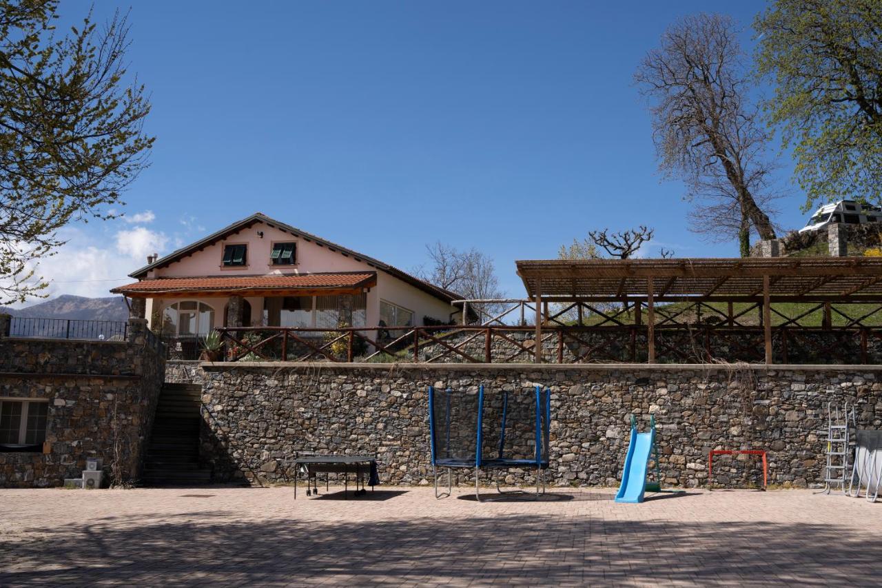 028 - Agriturismo "Il Boschetto" Con Piscina, Pace E Natura - Camera Familiare Cavizzano Dış mekan fotoğraf