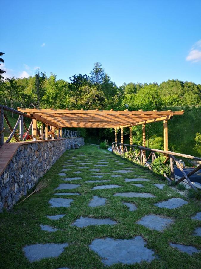 028 - Agriturismo "Il Boschetto" Con Piscina, Pace E Natura - Camera Familiare Cavizzano Dış mekan fotoğraf
