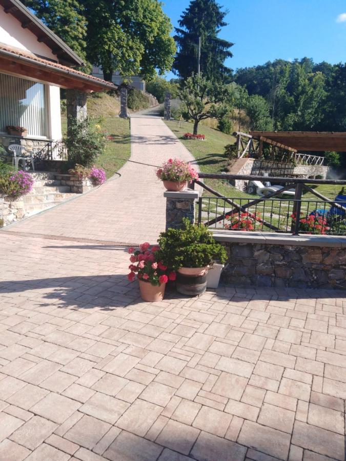 028 - Agriturismo "Il Boschetto" Con Piscina, Pace E Natura - Camera Familiare Cavizzano Dış mekan fotoğraf
